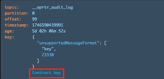Expanded key state